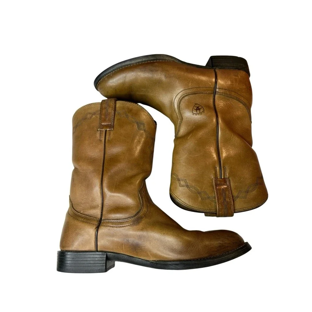 Ariat Women's Heritage Roper Western Boots Size 9B Color: Distressed Boho Chic